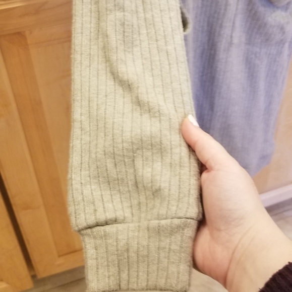 BB Dakota Steve Madden Melt Mountain Sweater Dress Mock Neck Tan Size S NWT - Picture 5 of 8